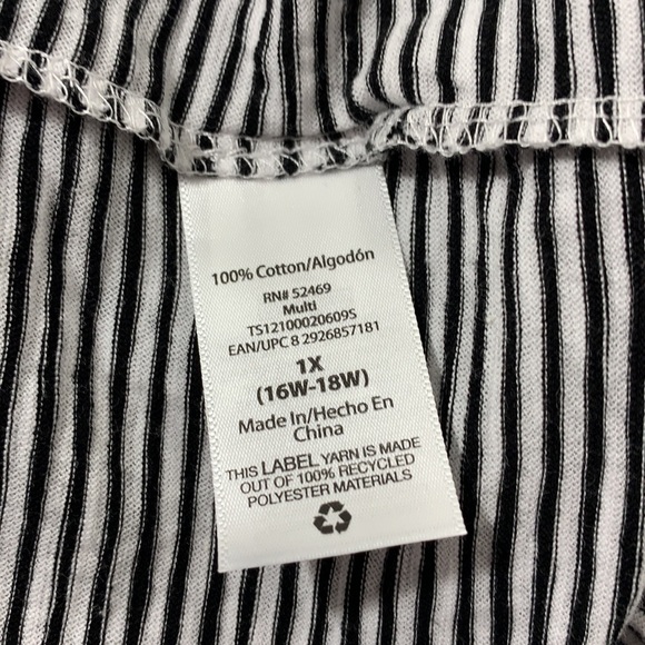 🌹🌹🌹Women's Plus Size Peplum T-Shirt.1X - Picture 6 of 6